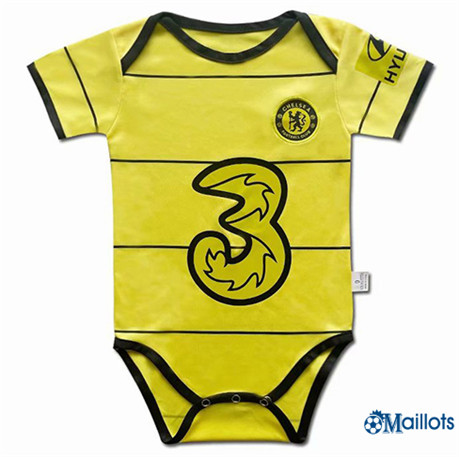 Grossiste Maillot foot Chelsea baby Exterieur 2021-2022