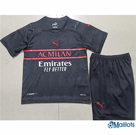 Grossiste Maillot de football AC Milan Enfant Third 2021-2022