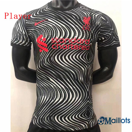 Grossiste Maillot foot Player Version Liverpool training Noir 2021-2022