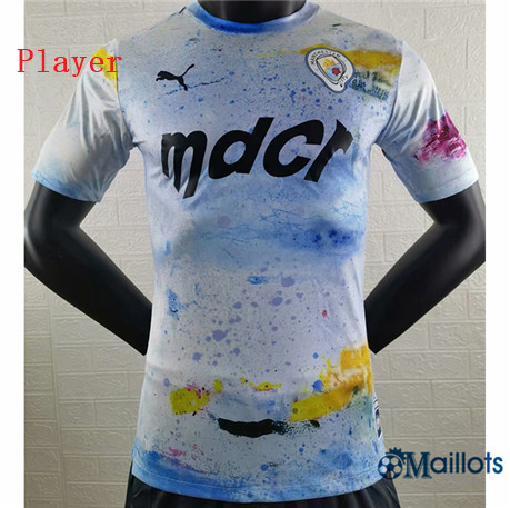 Grossiste Maillot foot Player Version Manchester City Mémorial 2021-2022