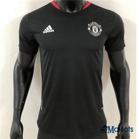 Grossiste Maillot Foot Player Manchester United training Noir 2021 2022