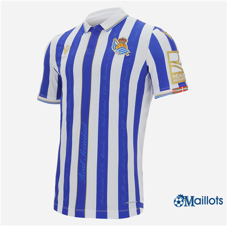 Grossiste Maillot de football Real Sociedad Copa Del Rey 2020-2021