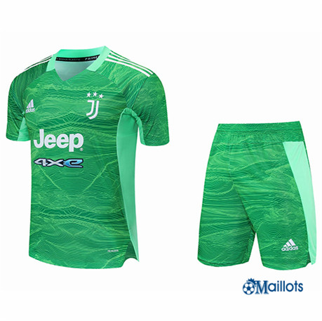 Grossiste Maillot foot Ensemble foot Juventus Gardien de but 2021 2022