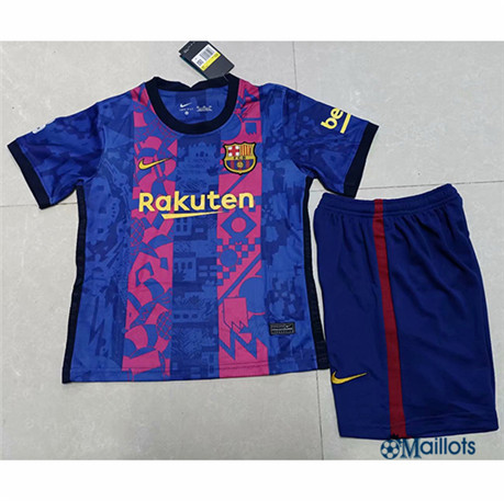 Grossiste Maillot foot Barcelone Enfant Édition spéciale 2021 2022