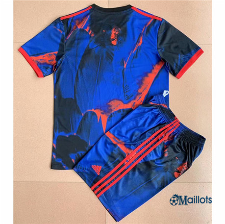 Grossiste Ensemble Maillot du Foot Olympique Lyonnais Enfant 2021 2022 en ligne