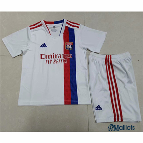 Grossiste Maillot foot Lyon Enfant Domicile 2021 2022