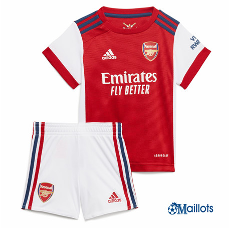 Grossiste Maillot foot Arsenal Enfant Domicile 2021 2022