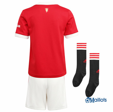 Grossiste Ensemble Maillot du Foot Manchester United Enfant 2021 2022 en ligne