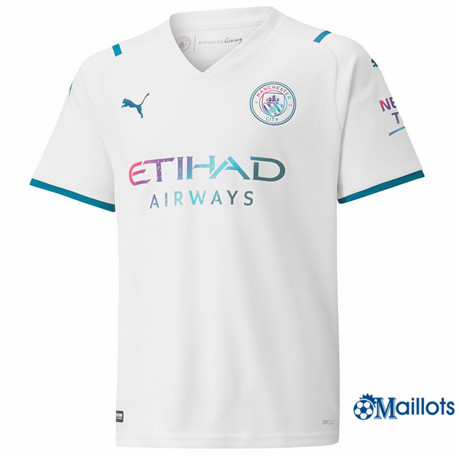 Grossiste Maillot foot Manchester City Exterieur 2021 2022