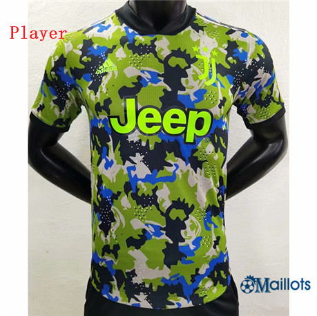 Grossiste Maillot foot Player Juventus vert 2020 2021