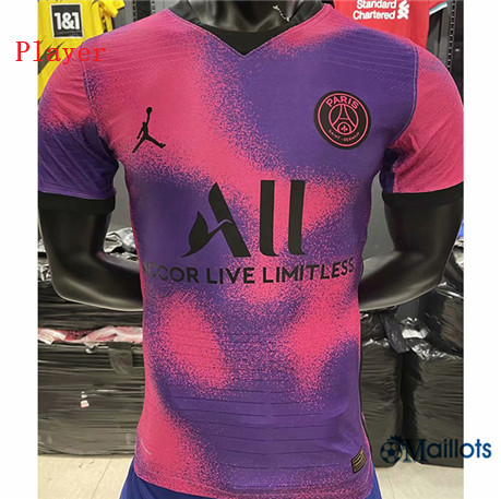 Grossiste Maillot de football Player Jordan PSG Purple 2020 2021