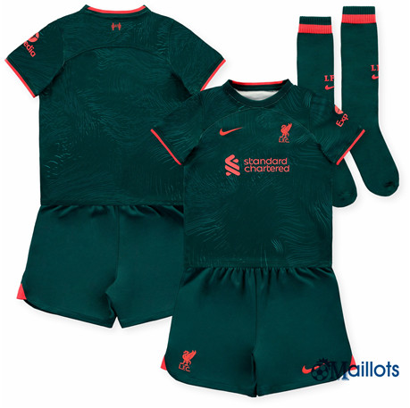 Grossiste Maillot foot FC Liverpool Enfant Third 2022-2023 om8069