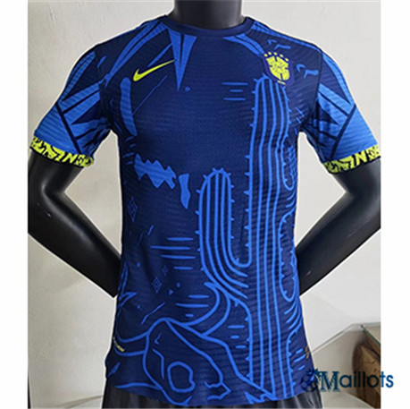 omaillots Maillot de football Player Brésil Bleu 2022 2023 om338