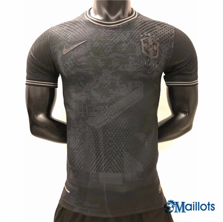 omaillots Maillot de football Player Brésil retro Noir 2022 2023 om339