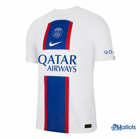 omaillots Maillot de football PSG Maillot Exterieur Blanc 2022 2023 om145