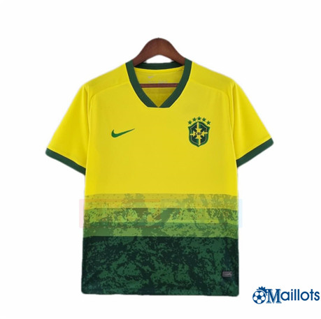 Grossiste Maillot foot Brésil training Jaune 2022-2023