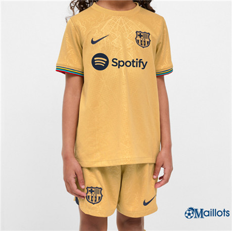 Grossiste Maillot foot FC BARCELONE Enfant Exterieur 2022-2023