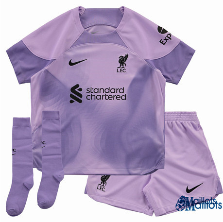 Grossiste Maillot foot FC LIVERPOOL Enfant Violet 2022-2023