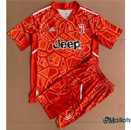 Grossiste Maillot foot Juventus Enfant Gardien De But Rouge 2022-2023