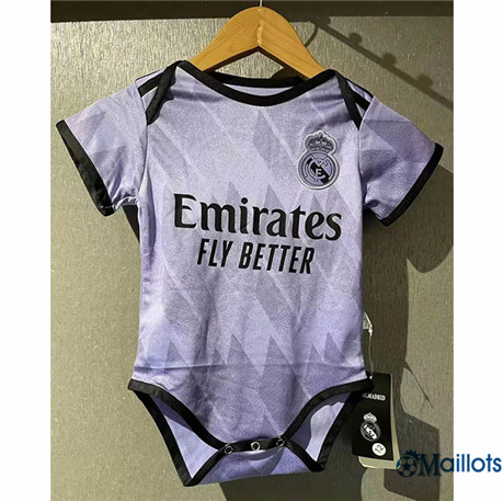 Grossiste Maillot foot Real Madrid Bébé Exterieur 2022-2023