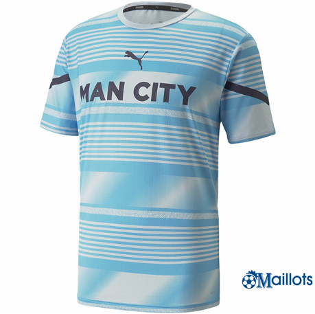 Grossiste Maillot foot Pre-match Manchester City 2022-2023