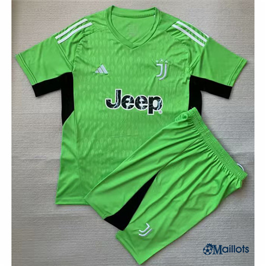 Maillot football Juventus Ensemble Enfant & Junior Gardien de but Vert 2023 2024