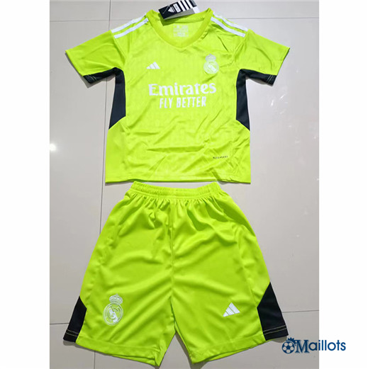 Maillot football Real Madrid Ensemble Enfant & Junior Gardien de but Vert 2023 2024