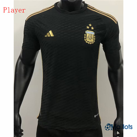 Grossiste Maillot de football Argentine Player Especiale Édition Noir/Or 2023-2024 om9161