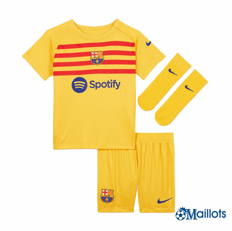 Grossiste Maillot de football FC Barcelone Enfant Fourth 2023-2024 om9120