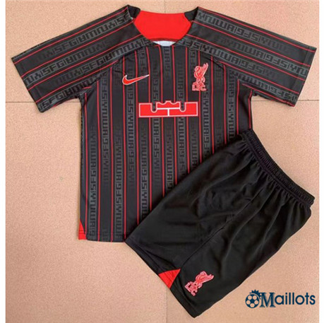 Grossiste Maillot de football FC Liverpool Enfant co-marquage 2023-2024 om9139