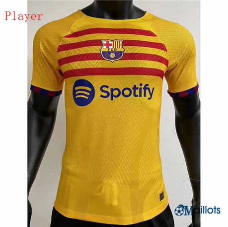 Grossiste Maillot de football FC Barcelone Player Fourth 2022-2023 om9062
