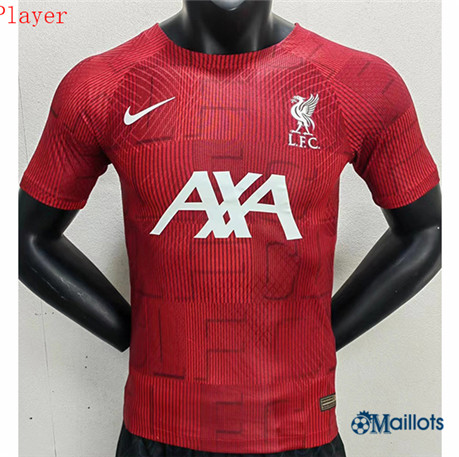 Grossiste Maillot de football FC Liverpool Player training 2023-2024 om9092