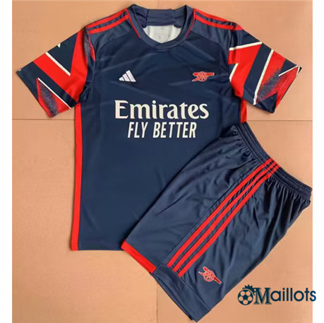 Grossiste maillot foot Arsenal Enfant Bleu 2023 2024