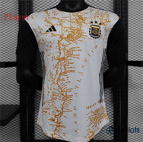 Grossiste Maillot foot Argentine Player Édition spéciale Noir 2023-2024