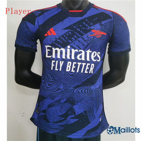 Grossiste Maillot football Arsenal Player Bleu 2023-2024