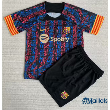 Grossiste Maillot foot FC Barcelone Enfant Édition spéciale Noir 2023-2024