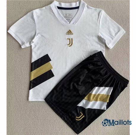 Grossiste Maillot foot Juventus Enfant Blanc 2023-2024