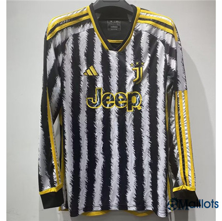 Grossiste Maillot foot Juventus Domicile Manches longue 2023-2024