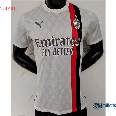 Grossiste Maillot football Milan AC Player Exterieur 2023-2024