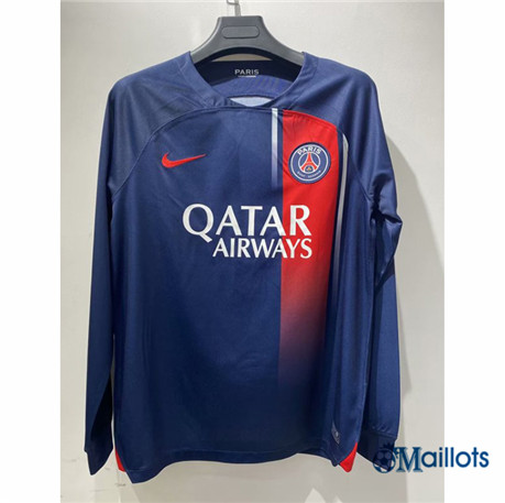 Grossiste Maillot foot PSG Domicile Manche Longue 2023-2024