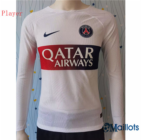 Grossiste Maillot football PSG Player Exterieur Manche Longue 2023-2024