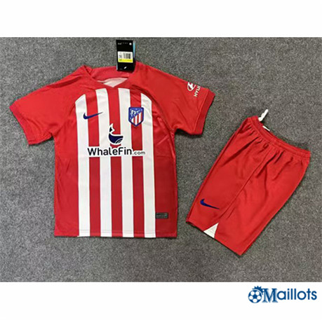 Mode ‎ omaillots Maillot Foot Atletico Madrid Enfant Domicile 2023-2024 om167