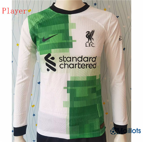 Flocage omaillots Maillot Foot FC Liverpool Player Exterieur Manche Longue 2023-2024 om94