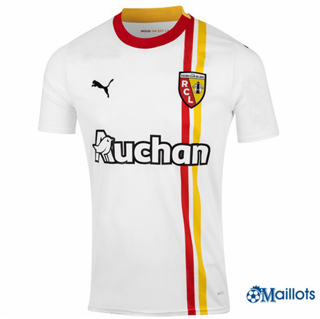 Classique omaillots Maillot Foot RC Lens Third Blanc 2023-2024 om145