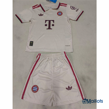 Grossiste Maillot football Bayern Munich Enfant Third 2024-2025