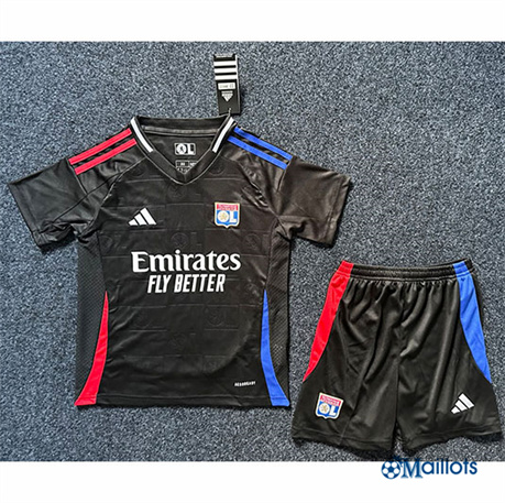 Nouveau Maillot football Olympique Lyonnais Enfant Exterieur 2024-2025