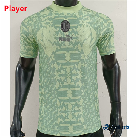 Maillot football Milan AC Player Vert 2024-2025