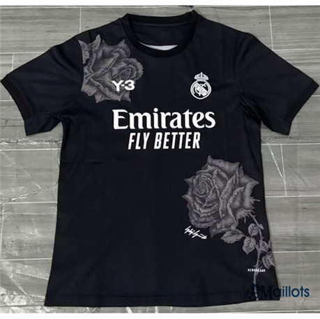 Maillot football Real Madrid Y3 Noir 2024-2025 OM3138