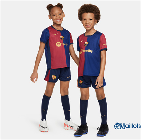 Maillot foot FC Barcelone Enfant Domicile 2024-2025 OM3334