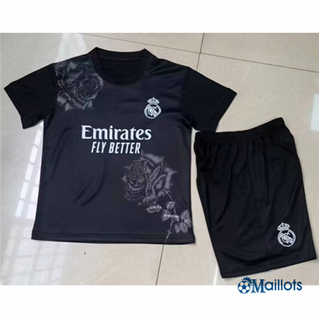 Maillot foot Real Madrid Enfant Y3 Noir 2024-2025 OM3398